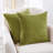 Deconov Ribbed Corduroy Square Throw Pillow Covers (Set of 2)-505464032-505464052