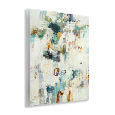 Plaque murale Expressive Chaos Layers, design par Lisa Ridgers