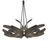 Corona 6 - Light Unique/Statement Geometric Chandelier