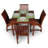 Evelynn 4 - Person Wood Patio Dining Set with Square Table