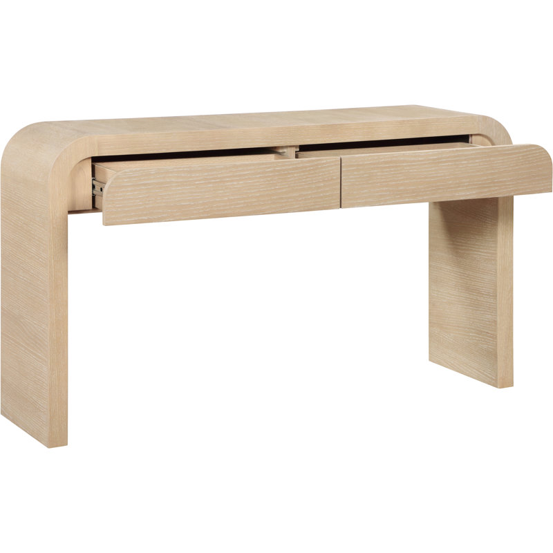 Kaiyanna 54" Console Table, Natural White Oak