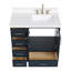 Meuble-lavabo simple avec plateau Abshire 37-93359410