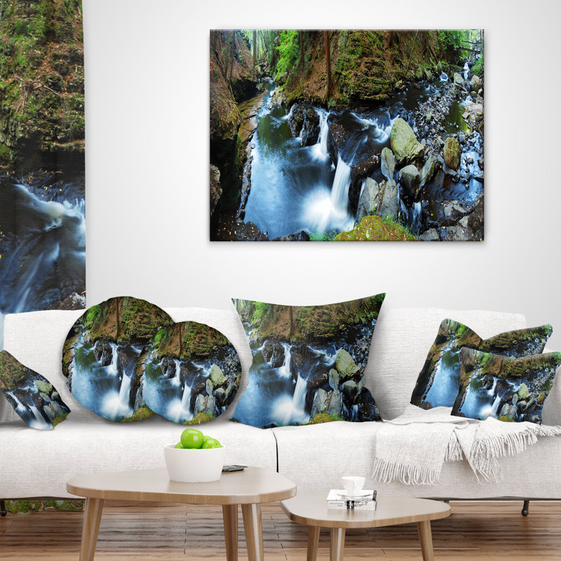 Coussin lombaire de style panorama
