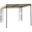 Ophelia & Co. Wand-Pavillon 3X3x2,5 M Anthrazit-114455803