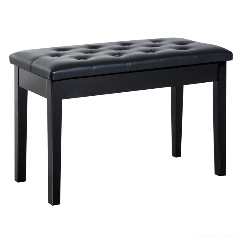 Banc rembourré en similicuir Talei