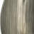 9.5X5.5X12" Aluminum Layered Chisel Oval Vase