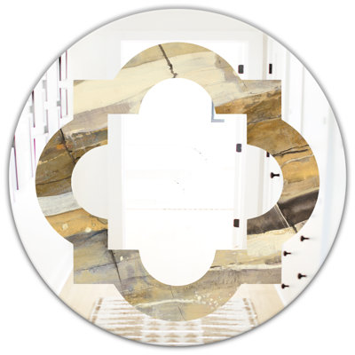 Miroir mural éclectique Quatrefoil Fire and Ice Minerals V