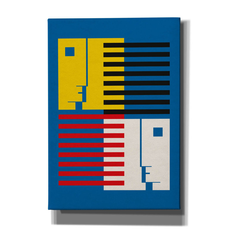«Bauhaus 9» par Gary Williams, H 26 po x l 18 po x P 0,75 po