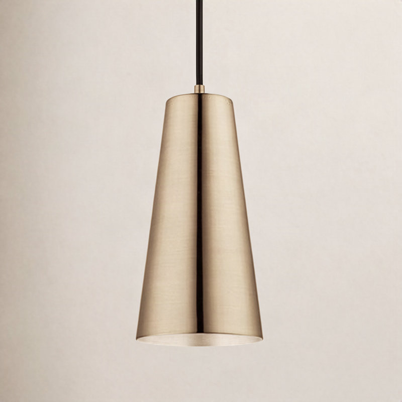 Deandra 1 - Light Single Pendant, Brushed Gold