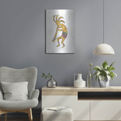Southwest Flair 3' by Anne Tavoletti Metal Wall Art