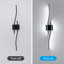 Shaped 90cm Aluminium Wall Lamp-1869913048