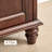 New style simple retro solid wood locker