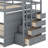 Bunk Bed with Storage Stairs and Trundle-2081099580-2081099582