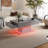 Modern LED Coffee Table High Gloss Living Room Table with 2 Storage Drawers-1593053417-1593053420