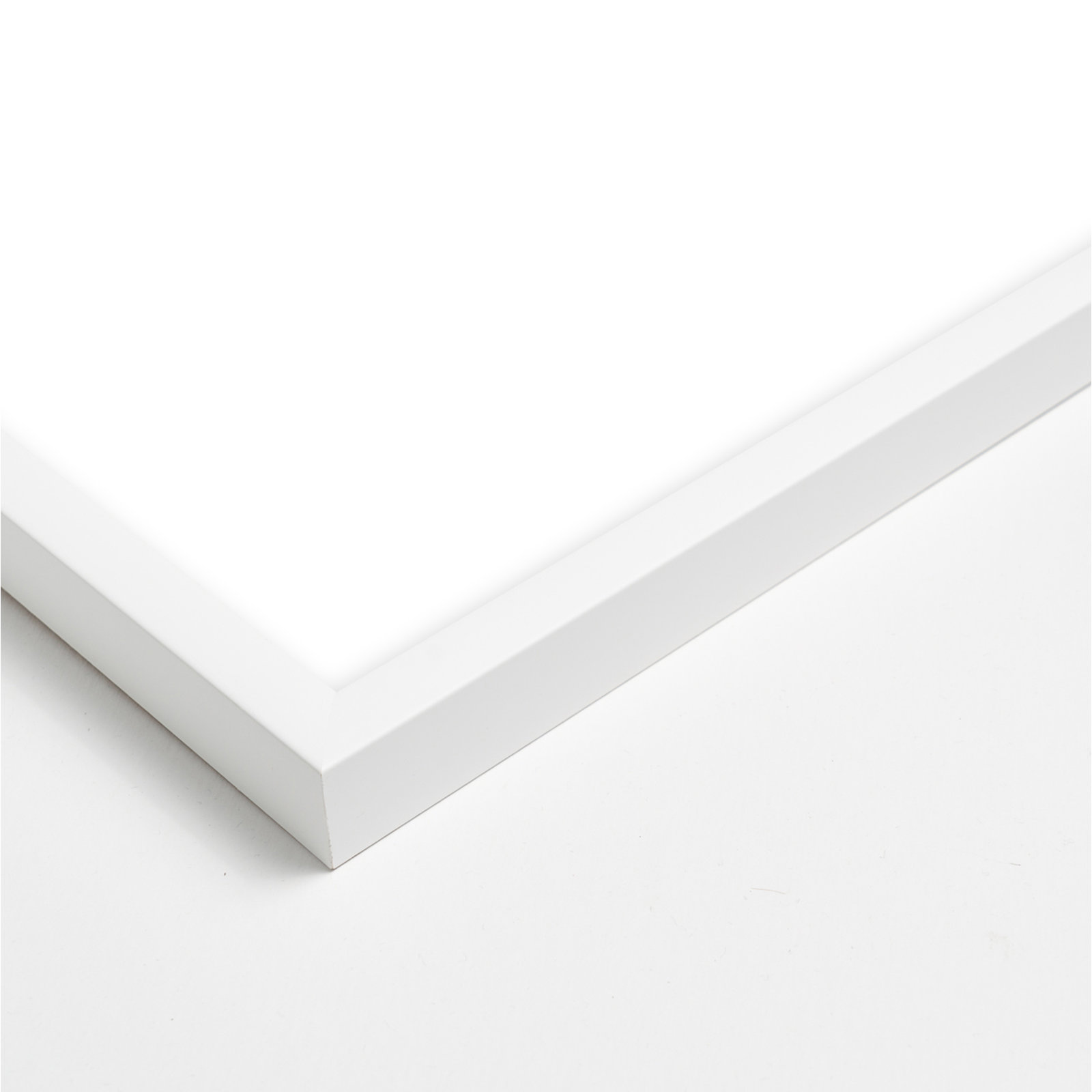 Twist Series I "Twisted River" Print, 30" H x 30" W x 1.25" D, White