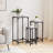 vidaXL Nesting Side Tables End Table Living Room Set of 3 Engineered Wood-255734481
