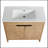 Karmel 35.9 " W Freestanding Standard Free Standing 1 Single Vanity Bathroom Vanity With Ceramic Top
