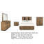 Ensemble de chambre avec grand lit 5 pièces Reon-114566057