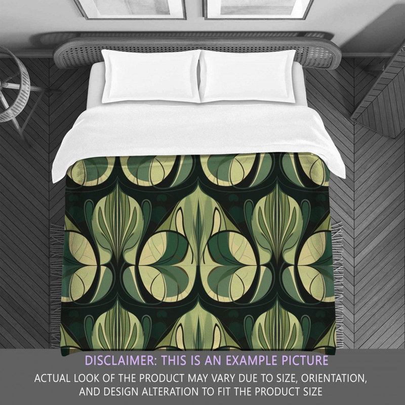 Machine Printed Comforter, Twin Extra Long Comforter