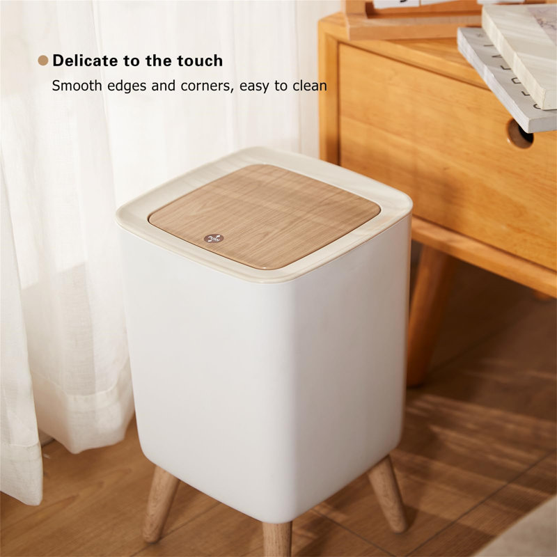 Futrell Plastic Kitchen Trash Can - 10L