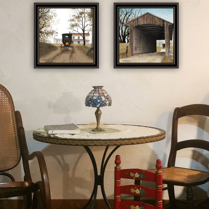 Transformez votre maison avec art mural décoratif - 2, multicolore, 14 po x 14 po, 4 lb, bois et papier 2 pour un élégant 13,93 po 13,93 po, 3,93 lb, papier, cadre noir