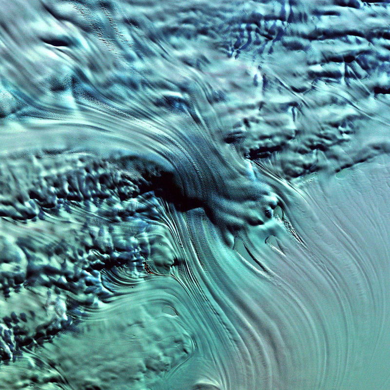 Adhésif décoratif cascade de glace, H 24 po x l 24 po