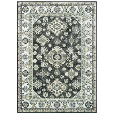 Hudson Oaks Viscose Oriental Indoor Rug