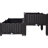 Brown Self-Watering Raised Flower Bed With Legs - 4 Piece Polypropylene Made Functional Drainage Easy Assembly Procedure Veggie For Cafes Feature Simple Process