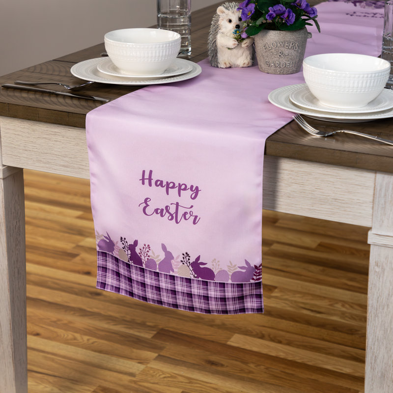 Chemin de table en polyester