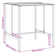 Square 100cm L Outdoor Standing Height Table