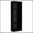 Alexander Black 3 Piece Living Room Set with 3 Bookcases, Stylish and Functional for Modern Home Organization