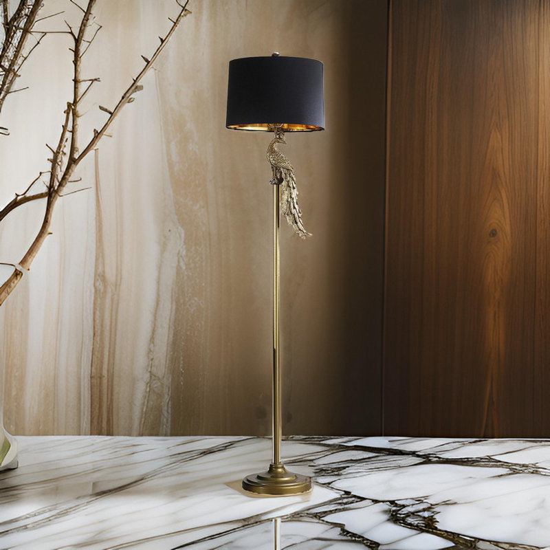 Lampe sur pied traditionnelle 64,5 po Rotonya