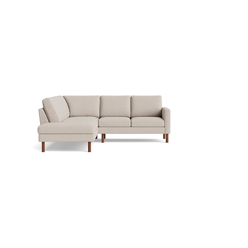 Laguna Sectional, Performance Weave - Natural, Left Hand Facing