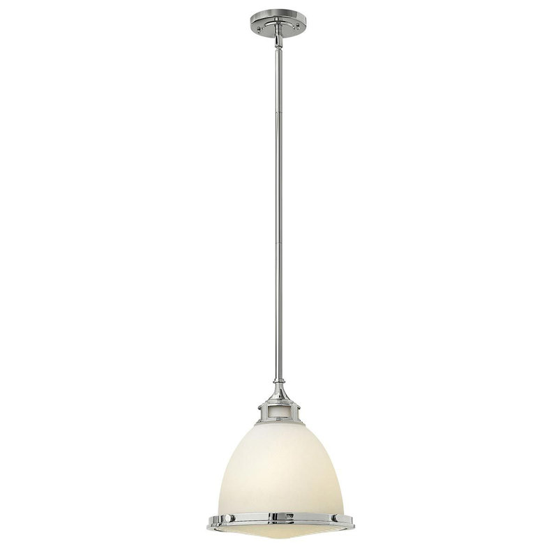 Abigail 1 - Light Bell Pendant, Medium, Chrome