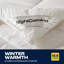 NightComfort Cosy Nights 4.5 Tog Summer Cool Microfibre Duvet-973716636