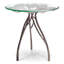 Side Table Poseidon - Clear Glas