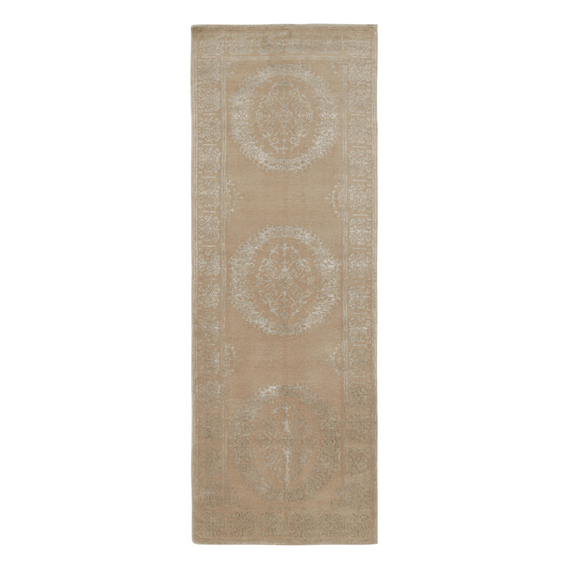One-of-a-Kind 3' X 8'4" Hand Knotted Area Rug