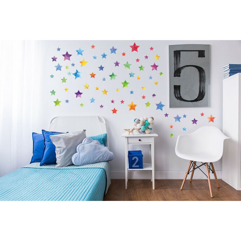 Abstract Non-Wall Damaging Wall Decal