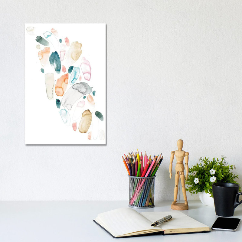 Pebbles 1 Piece Wrapped Canvas Painting, 20.32 cm H x 30.48 cm W