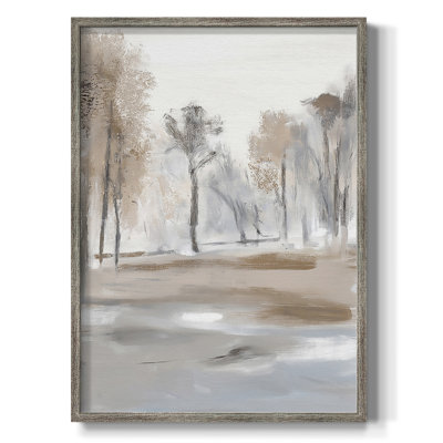 Reproduction encadrée FLORAL Series DLII - bois massif