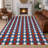 Machine Washable Indoor/Outdoor Chantille ACN2754 Americana Rug-583651602