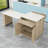 Kitchen Island with Extendable Dining Table for 4-6, Double-Sided Storage, Power Outlet and Drawers-1369245714
