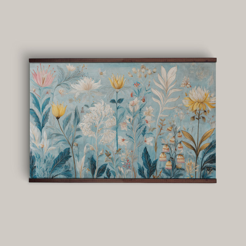 Décoration murale tapissier Blooming Garden, H 32 po x l 48 po 