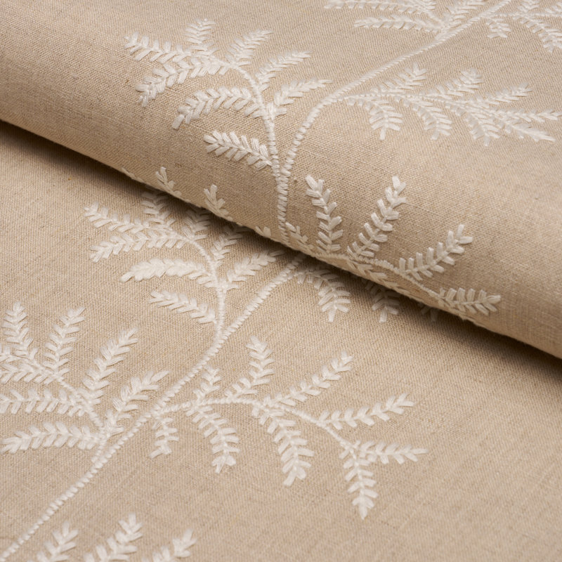 Eloise Embroidery Fabric, Blue