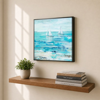 Duo de voiliers par Lorenzo Collective - Impression sur toile