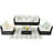 5 - Person Patio Conversation Set with Cushions-1713135373