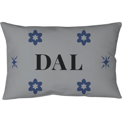 Coussin intérieur / extérieur soufflé et fermé Dallas Basketball 25 po x 18 po