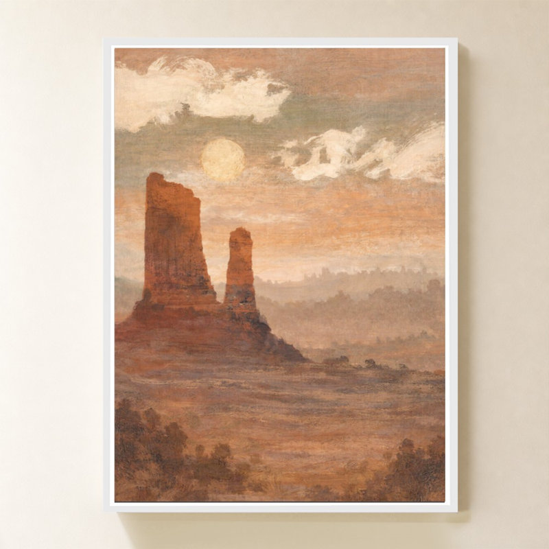 «Golden Hued Monument» par Dan Meneely - impression sur toile