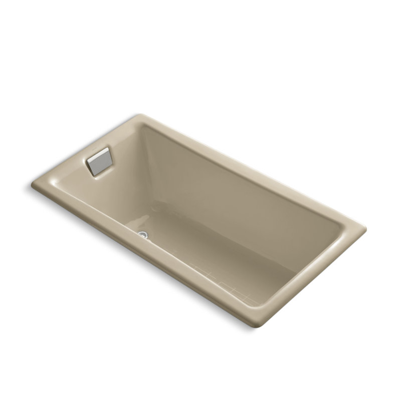 Baignoire de trempage thé-pour-deux pour deux 60 po x 32 po, Sable mexicain