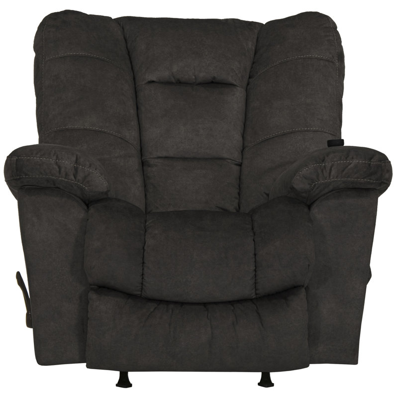 Klein Rocker Recliner W/Heat & Massage, Gray